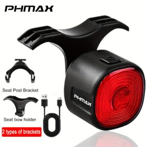 PHMAX Biciklističko zadnje svetlo IP66 vodootporno