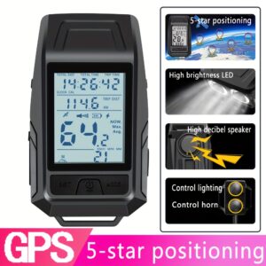 Unapređeni 3-u-1 GPS biciklistički kompjuter i brzinomer