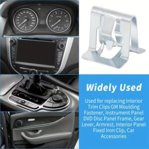 8 komada čvrstih kopči za auto tablu