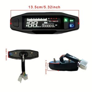 Univerzalni Mini Moto Digitalni Tahometar