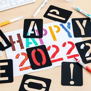 42 Plastična Pečata sa Slovima i Brojevima 10 cm/3.94 Inča