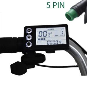 ES866 5PIN Digitalni Prikazivač Pametni Brzinomer za Bicikle