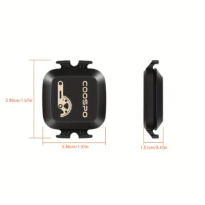 COOSPO BK467 Dual Mode Cadence And Speed Sensor RPM Monitor za ANT+ bicikl