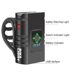 Četiri Karakteristike Dva USB Punjiva LED Svetla za Bicikl