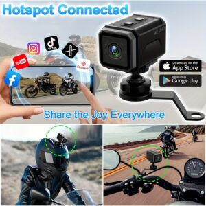 4K Ultra HD Prenosiva Akciona Kamera za Spoljašnju Upotrebu