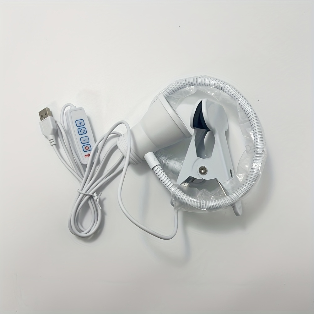 LED stona lampa u obliku roga sa stezaljkom - Slika 5