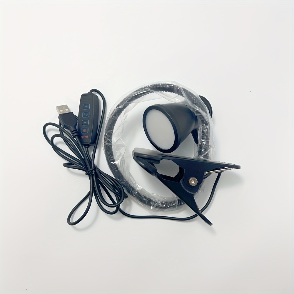 LED stona lampa u obliku roga sa stezaljkom - Slika 3