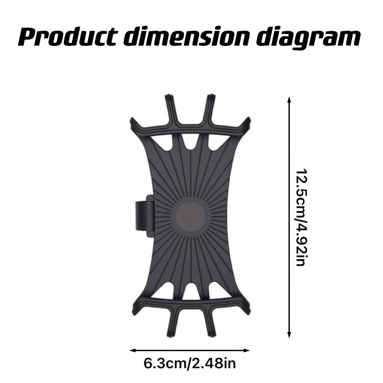 Silikonski Držač za Telefon za Bicikl - Slika 2