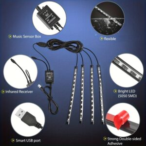 LED trake za automobile RGB unutrašnje ambijentalne svetiljke