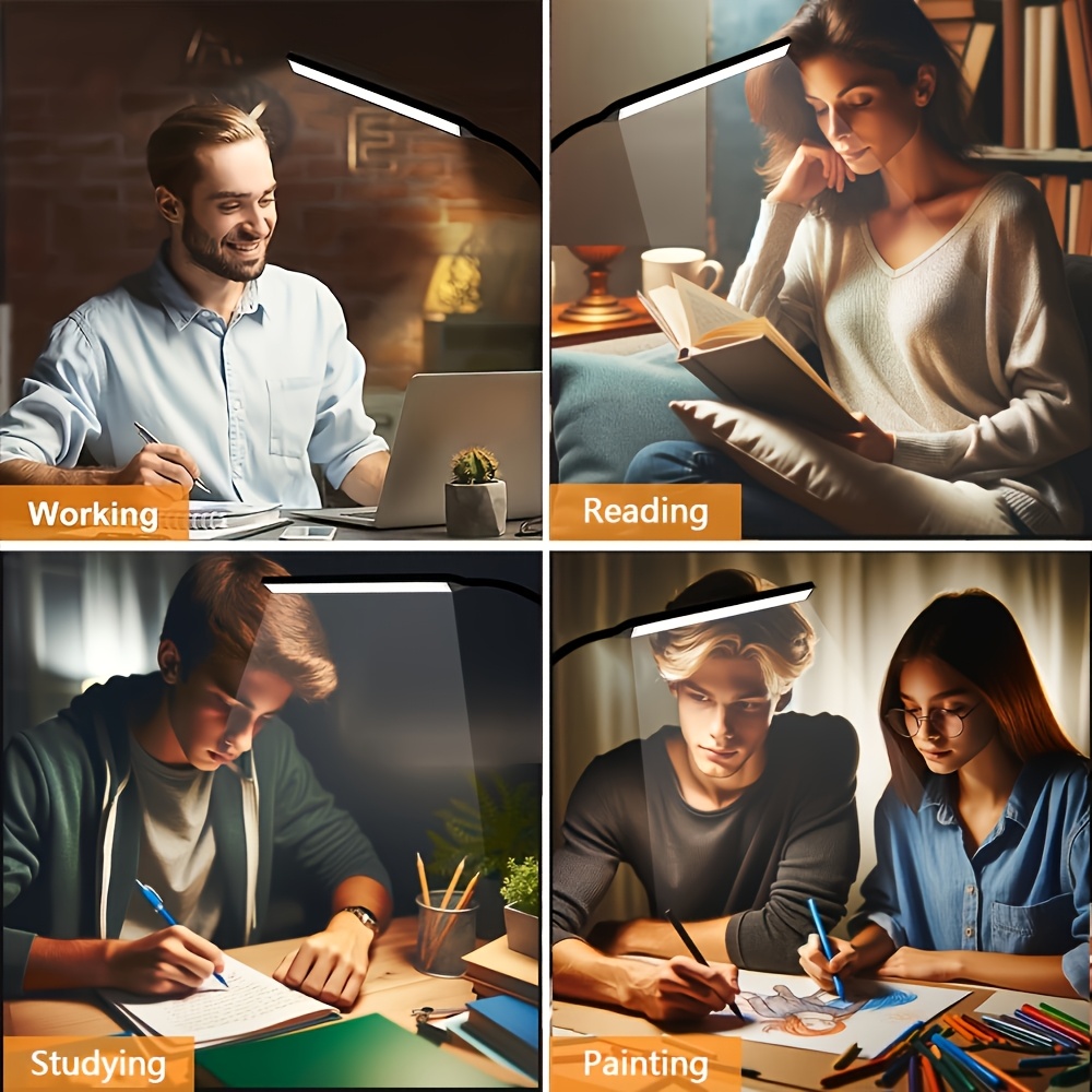 LED stona lampa sa štipaljkom i fleksibilnim guščijim vratom - Slika 5