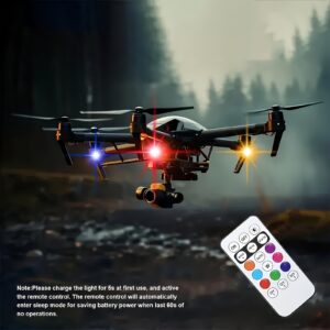 2/4/6 komada USB-RGB višebojne LED atmosferske svetiljke sa daljinskim upravljačem