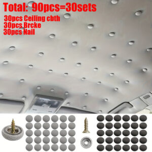 90 komada 30-Set komplet za popravku krovnih kopči za auto