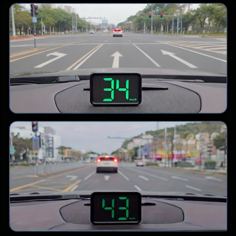 GPS sa HD displejem MPH/KM/H merač brzine - Slika 3