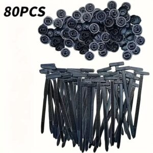 80 komada izdržljivih najlonskih vezica sa samozaključavajućim rajsferšlusom