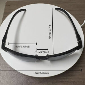 Muške i ženske retro naočare sa poluokvirom