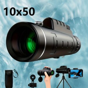 10X50 Prenosivi dvogled visoke definicije sa širokim okularom