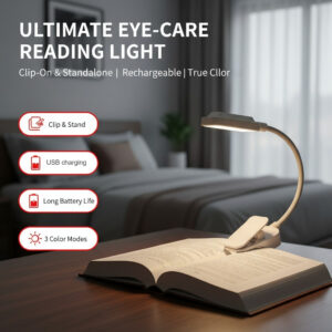 Lampa za čitanje sa punjenjem Podesiva ruka 360°
