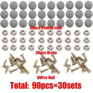 90 komada 30-Set komplet za popravku krovnih kopči za auto