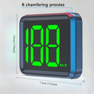 GPS sa HD displejem MPH/KM/H merač brzine