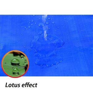 Celogodišnja zaštitna cerada 300cm/400cm/500cm/600cm/800cm, Cerada, -UV, Otporna na kidanje, Pokrivač za kišu, Čvrste ojačane ušice, Šator za kampovanje i skladištenje