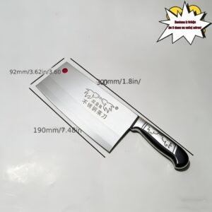 Čelični nož za kuvare sa nerđajućom površinom, stručnjakovski sekači voća i mesa, alat-kraljev