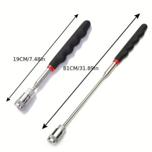 LED traka sa magnetnim hvatačem, teleskopska antena od nerđajućeg čelika, gvozdena šipka, jaki magneatni stubić, alat za popravku automobila, Mehanički alati,Dijagnostika vozila,Kompaktni alat,Podesiva dužina,Izdržljiva konstrukcija,Pickup Magnet,Alati za radionicu,Mehanika za samostalnu izradu