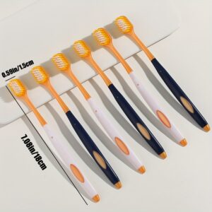 12/6 Pakovanje Širokih Četkica za Zube za Odrasle, Mekane Dlake, Široke Četkice za Parove