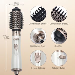 YAXIUUY 3 u 1 rotirajuci fen i cetka za kosu