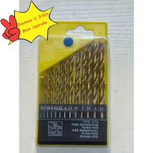 Brza čelična titanijumom obložena bušilica sa uvrtanjem za električni odvijač, rotacioni električni bušilica sa cvetnim udarnim nastavkom