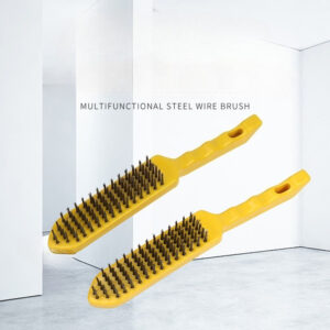 Industrijska cetka za teske uslove sa dugom drskom zuta