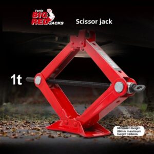 Podesivi auto dizalicija za teške uslove rada – Visoko-ugljenična dizalica za vozila sa čvrstom bazom, kompatibilna za većinu SUV/terenskih vozila/kamiona, stabilna za zamenu guma, održavanje i hitne popravke