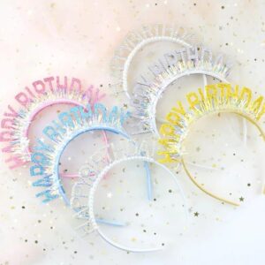 Sjajna traka za glavu Srecan rodjendan