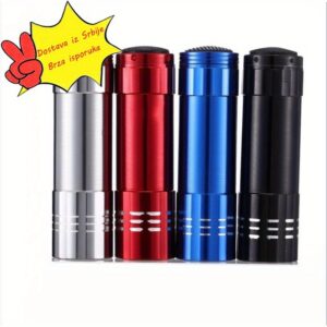 Mini baterijska lampa sa jakim svetlom, poklon za dom, baterijska lampa sa jakim svetlom, poklon baterijska lampa