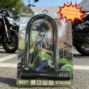 Neophodan visokočvrst U-brava za bicikle i motocikle za parkiranje na otvorenom, univerzalna, lokalna dostava u Srbiji