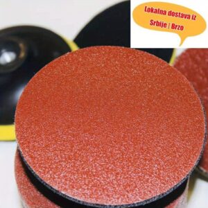Disk brusni papir sa odgovarajućim brusnim papirom, poliranje metala i nameštaja, uklanjanje rđe