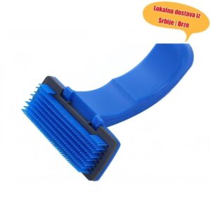 Alat za negu kućnih ljubimaca: Češalj koji se samostalno čisti sa iglama od nerđajućeg čelika koji uklanja dlake jednim pritiskom na dugme