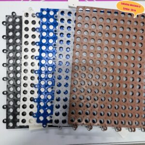 Četvrtaste podloge za šape kućnih ljubimaca u obliku spajanja srca, protiv klizanja, za kaveze za pse i rešetke za pseće kućice