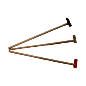 Lagani planinski štap od punog drveta sa protivkliznim vrhom i dugmetom za zaključavanje – Drveni štap za muškarce i žene, štap za planinarenje, za penjanje, staze, za upotrebu na svim terenima (Kompatibilan sa planinarskim štapovima)