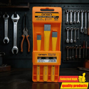 DQ Set hladnih dleta 3 komada, visoka tvrdoća i izdržljivost, isporučuje se direktno iz lokalne skladište u Srbiji, alat za obradu metala