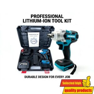 Bezčetkasti električni ključ, teška udarna bušilica, dodatna oprema za električne odvijače, set kućnih punjivih odvijača, vazdušni top