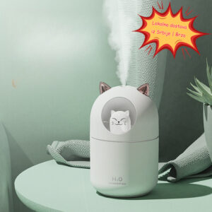 Novi Slatki Pet Ovlaživač Vazduha USB Mačka Stoni Prečišćivač Vazduha za Spavaću Sobu