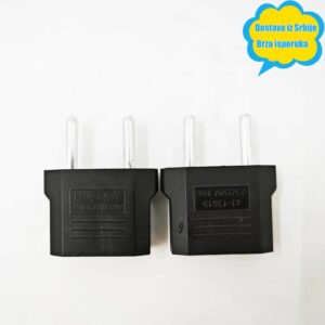 Globalni putni adapter – Konverter napona za Evropu, Australiju i Nemačku – Izdržljivi konverter utičnica kompatibilan sa evropskim, britanskim, američkim, nemačkim i australijskim utikačima za elektroniku, uređaje i ventilatore