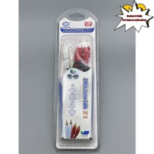 Audio kabl 2 na 2 crveni i beli pojačalo zvučnik audio kabl par kabl za snimanje 1,5 metara