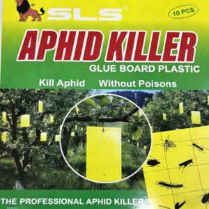 Lepiljive ploče protiv ušica, pakovanje od 10, netoksične lepljive zamke za baštu i voćnjak