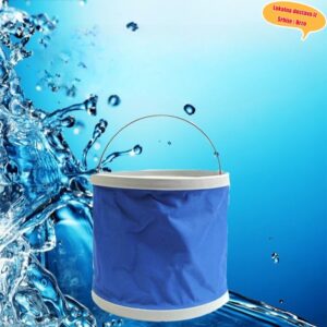 Prenosiva sklopiva kanta za vodu za automobile, dostupna u veličinama 9L, 11L i 13L, pogodna za pranje automobila, pecanje, čišćenje umetničkog pribora i mešanje boja