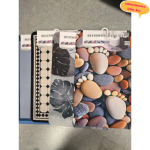 Podloga od šljunka, silike i algi – Upijajuća i protivklizna prostirka za kupatilo i kuhinju. Lako se čisti