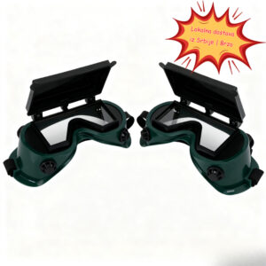 Fabrički Direktne Dvostruke Okretne Zavarivačke Naočare, Zaštitne Naočare za Rad, Specifične Sigurnosne Naočare za Zavarivače, Protiv Odsjaja i Prskanja