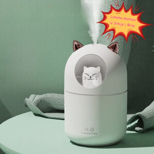 Novi Slatki Pet Ovlaživač Vazduha USB Mačka Stoni Prečišćivač Vazduha za Spavaću Sobu