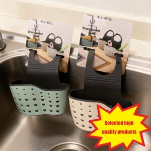 Novi Zadebljani Stalak za Sundjer za Sudoperu i Viseca Torba