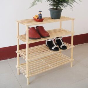 1 komad kombinovanog ormarića za cipele i kompleta zavjesa; Samostojeći integrisani ormarić za cipele; Višenamenska polica za cipele. Izrađen od drveta, čvrst je i izdržljiv, pogodan za spavaće sobe, dnevne sobe, trijeme i ulaze